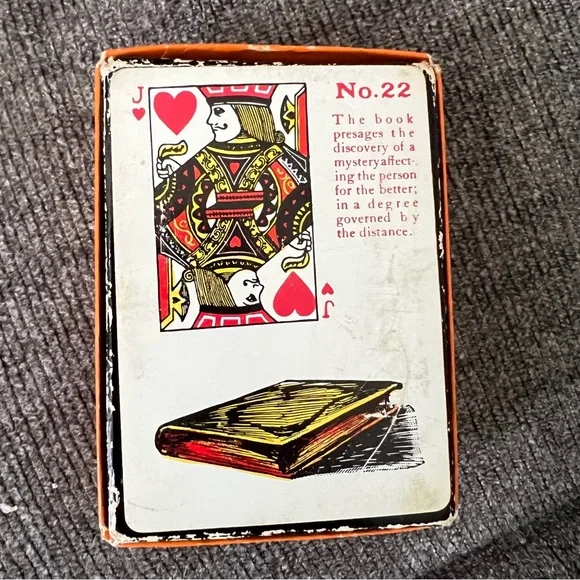 🔮Vintage Gypsy Witch Fortune Telling Cards w Instructions Card Deck - Picture 7 of 8